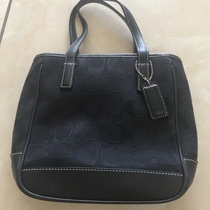 Small Coach tote (never used)